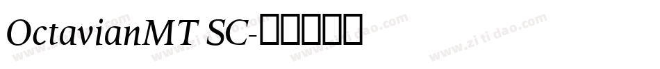 OctavianMT SC字体转换